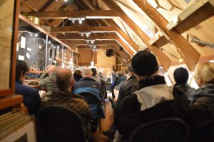 theater op zolder Graanmuseum van Olie- en Korenmolen Woldzigt