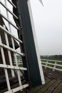 Wiek met steekbord in Olie- en Korenmolen Woldzigt