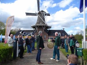 start oliemarathon Olie- en Korenmolen Woldzigt Roderwolde door Erwin van Liempd van Het Drentse Landschap